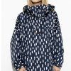 VIVI MARI Kabát do deště Drops navy/white