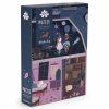 MOULIN ROTY Puzzle s lupou Hotel - 200 pcs