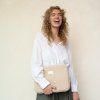 STUDIO NOOS Obal na notebook - Ecru Teddy