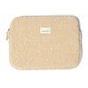 STUDIO NOOS Obal na notebook - Ecru Teddy