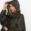 VIVI MARI Kabát do deště Drops olive/black