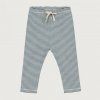 GRAY LABEL Legíny pro miminko GOTS / Blue Grey - Cream