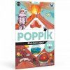 POPPIK Educational sticker poster - Volcanoes
