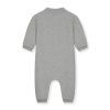 GRAY LABEL Svetrový overal pro miminka GOTS -  Grey Melange