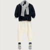 GRAY LABEL Mikina pro miminka GOTS - Nearly Black