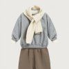 GRAY LABEL Mikina pro miminka GOTS - Grey Melange