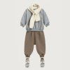 GRAY LABEL Mikina pro miminka GOTS - Grey Melange
