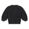 GRAY LABEL Kardigan pro miminka RWS - Nearly Black Melange