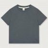 GRAY LABEL Oversized triko GOTS - Blue Grey