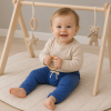 GRAY LABEL GOTS baby sweatpants - Blue Moon