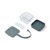 LIEWOOD Svačinový Bento Box Amandine - Sea blue / Whale blue