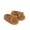 LIEWOOD Pantofle Aviaja Bear - Golden caramel