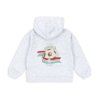 KONGES SLOJD Mikina na zip - OFF WHITE MELANGE