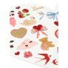 KONGES SLOJD Tetování VALENTINES - RED