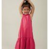 GRAY LABEL Šaty Frill GOTS - Cherry
