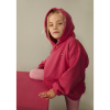 GRAY LABEL Mikina s kapucí GOTS - Cherry