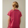 GRAY LABEL Triko s límcem Boxy GOTS - Cherry