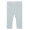 GRAY LABEL Legíny pro miminka GOTS - Sky - Cream