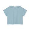 GRAY LABEL Triko s límcem Boxy GOTS - Sky