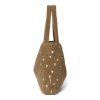 STUDIO NOOS Taška Mom - Bag - Brown Teddy Hearts
