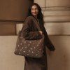 STUDIO NOOS Taška Mom - Bag - Brown Teddy Hearts