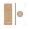 MUUKI Lounge Straw + Cap barva Milk Coffee