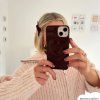 COCONUT LANE Obal na Iphone - Bergundy Melting Heart