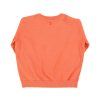 SISTERS DEPARTMENT Dámská mikina - Orange w/ "sisters department" print