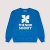 THE NEW SOCIETY Mikina Mykonos - Cobalto