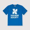 THE NEW SOCIETY Triko Mykonos - Cobalto