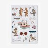 KONGES SLOJD Knížka se samolepkami - A STICKER A DAY / TIGER