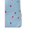 STUDIO NOOS Taška mom-bag Denim Hearts