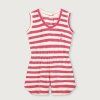 GRAY LABEL Overal POP Terry - Cherry - Cream