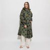 VIVI MARI Kabát do deště Dots olive/navy
