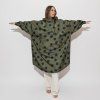 VIVI MARI Kabát do deště Dots olive/navy