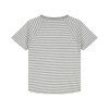 GRAY LABEL Oversize triko GOTS - Grey Melange - Off White