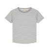GRAY LABEL Oversize triko GOTS - Grey Melange - Off White