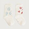 GRAY LABEL Set ponožek POP - Cherry - Sky