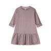 GRAY LABEL Šaty s volánky GOTS – Berry