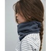 GRAY LABEL Šátek Endless GOTS -  Blue Grey