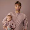 GRAY LABEL Mikina pro miminka GOTS - New Fit - Berry