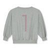 GRAY LABEL Narozeninová mikina GOTS - New Fit - Grey Melange - Berry