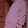 KONGES SLOJD x RHW Mikina LETTER - LUPINE
