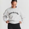 SISTERLY TRIBE Mikina - Grey Marl