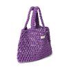 STUDIO NOOS Taška Mini Purple Macrame