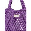 STUDIO NOOS Taška Mini Purple Macrame