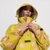 VIVI MARI Kabát do deště Dots citrus/rosé