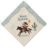 MAILEG Ubrousky Happy birthday - Cowboy S25