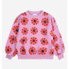 BOBO CHOSES Mikina Kaleidoscope all over - PURPLE
