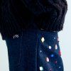 THE NEW SOCIETY Kalhoty Mia - Blue Denim